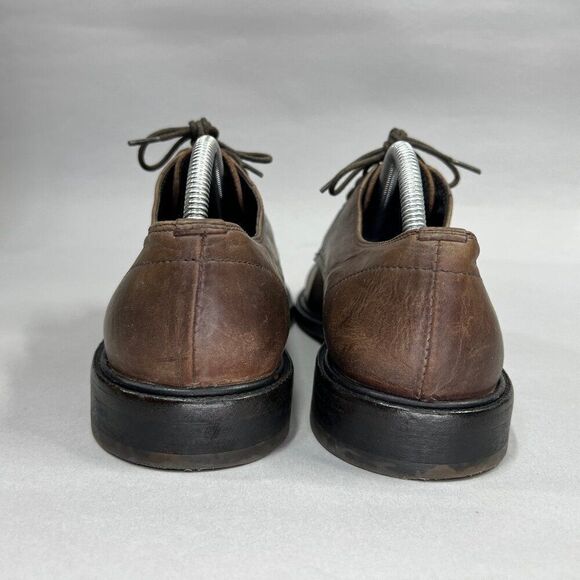 All Saints Men\'s Size 8 Brown Leather Dress Shoes‎ main image 8